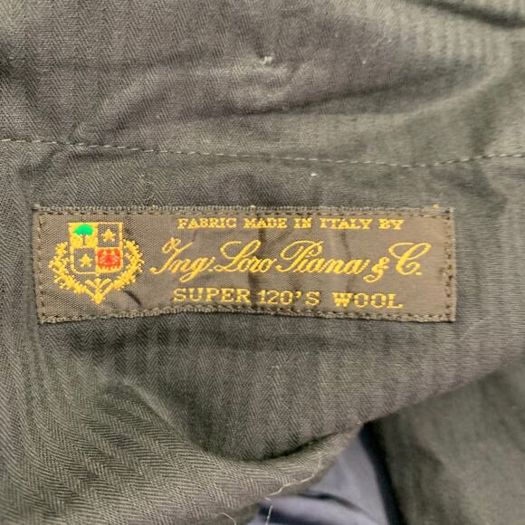 J.CREW Size 36 Short Ludlow Navy Wool Slim Fit Notch Lapel Suit - Picture 12 of 13